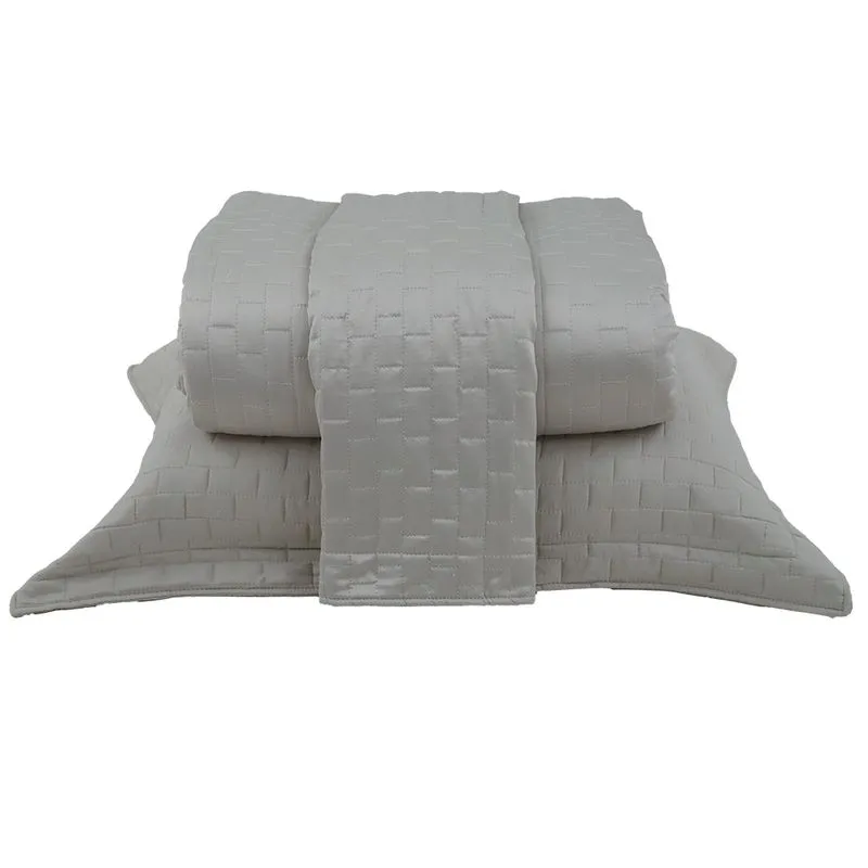 Colcha Paris Acetinada 2,20 X 2,40 Casal Manteiga