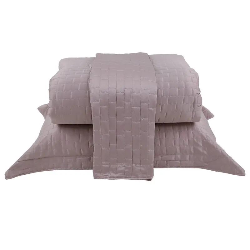 Colcha Paris Acetinada 2,40 X 2,60 Queen Rose