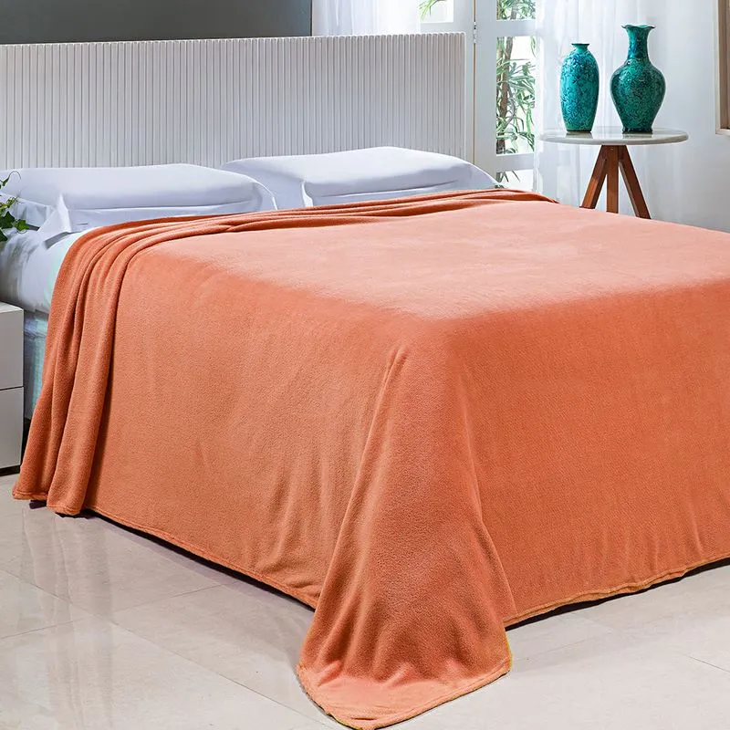 Cobertor Essence Nc 1,50 X 2,20 Apricot/unico