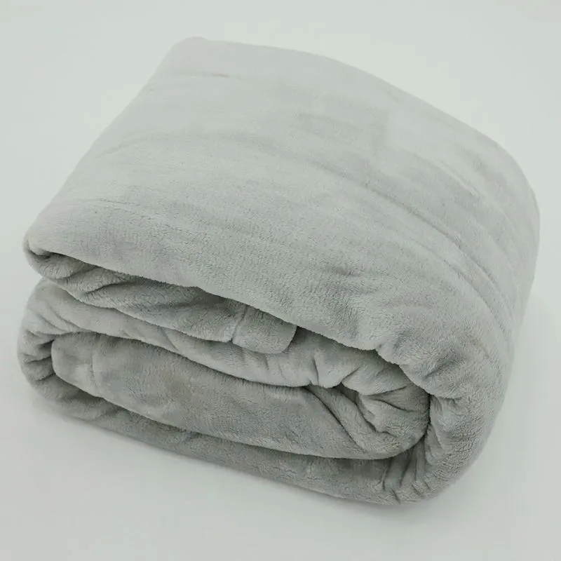 Cobertor Toque de Seda Artico Nc 500gsm 1,80x 2,20 Prateado/unico