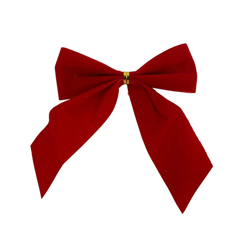 Kit 6 Lacos Natalino Vermelho/unico