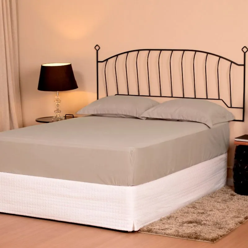 Jogo de Cama Essence Simples Casal Kaki/unico