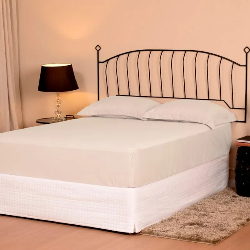 Jogo de Cama Essence Simples Casal Marfim/unico