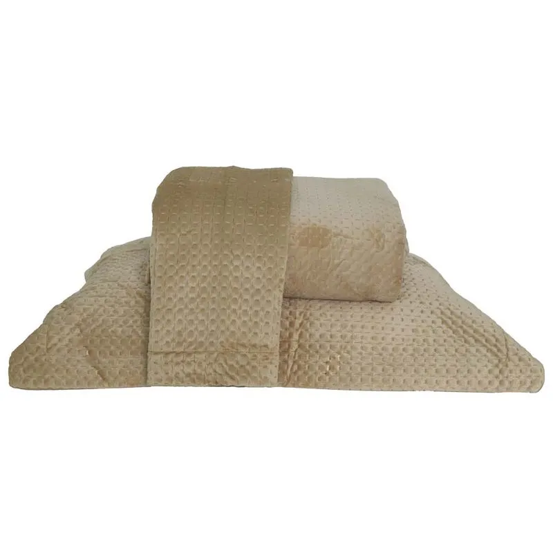 Colcha Ultrassonica Estocolmo 2,40x 2,60 Queen Kaki