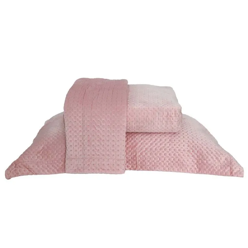 Colcha Ultrassonica Estocolmo 2,40x 2,60 Queen Rose