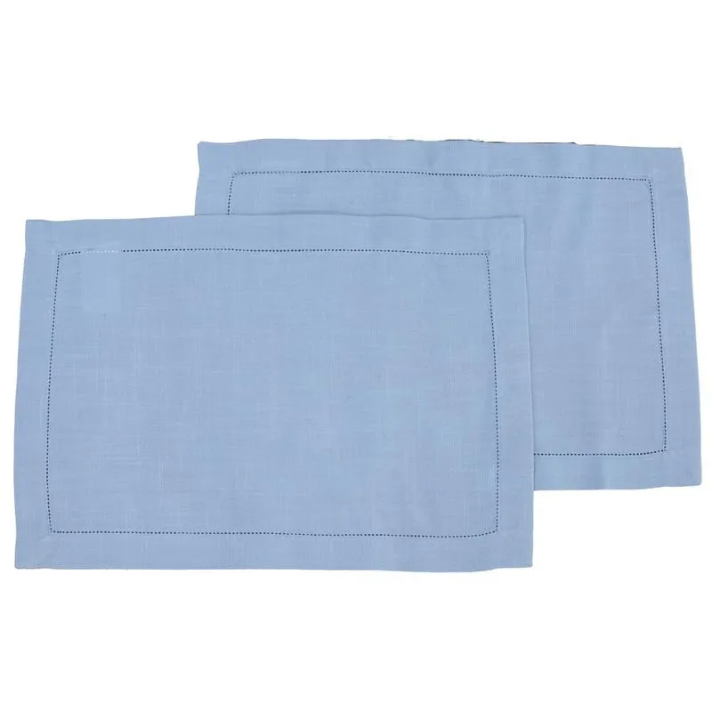 Jogo Americano Linen 2pcs 0,35 X 0,50 Azul