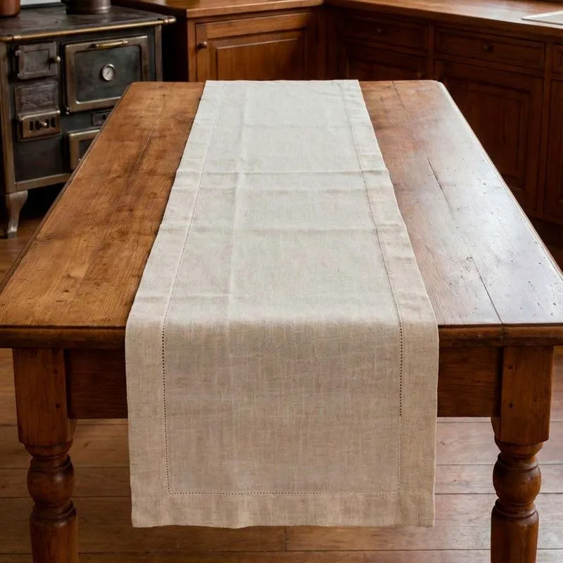 Trilho Mesa Linen 0,40 X 1,50 Cru
