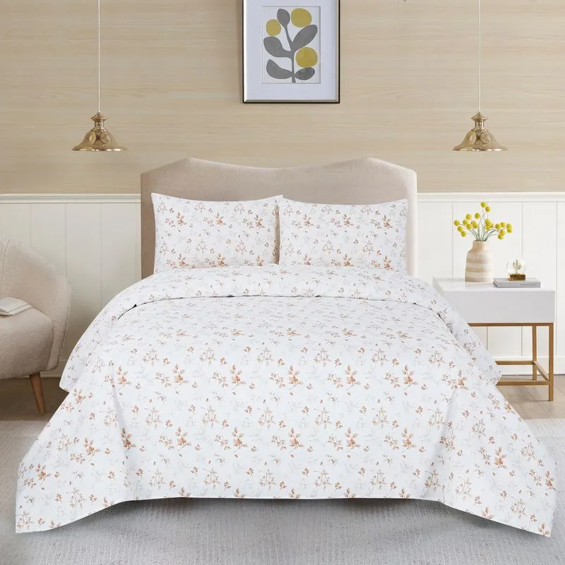 Jogo de Cama 300 Fios Micropercal Estampado King Des 001