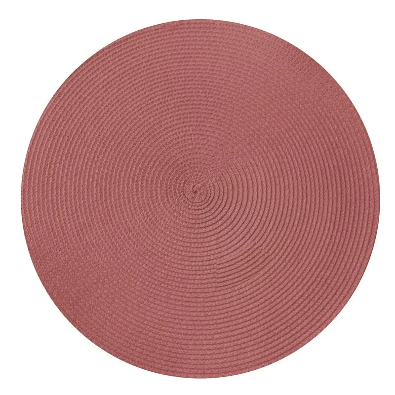 Lugar Americano Pvc Manaus 38 Cm Redondo Terra