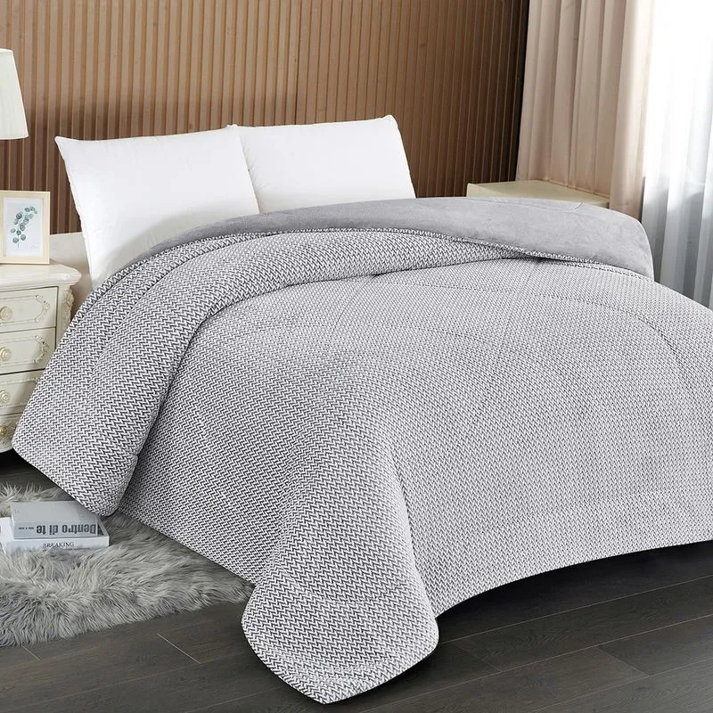 Edredom Duo Queen 2,20 X 2,40 Cinza