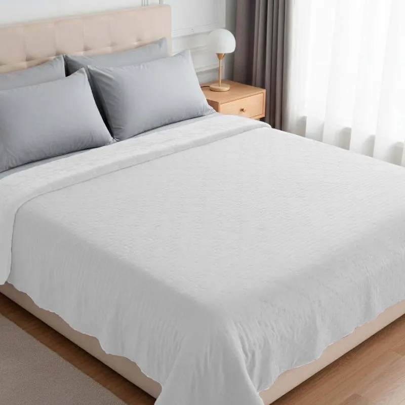 Coberdrom Siena Casal 1,80 X 2,20 Branco