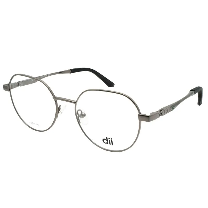 Armação para Óculos de Grau Masculino Dii Collection 2 4368 Prata