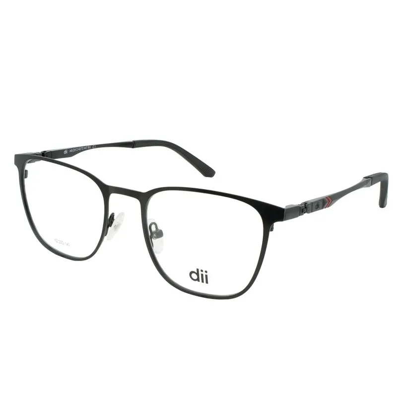 Armação para Óculos de Grau Masculino Dii Collection 2 4370 Preto