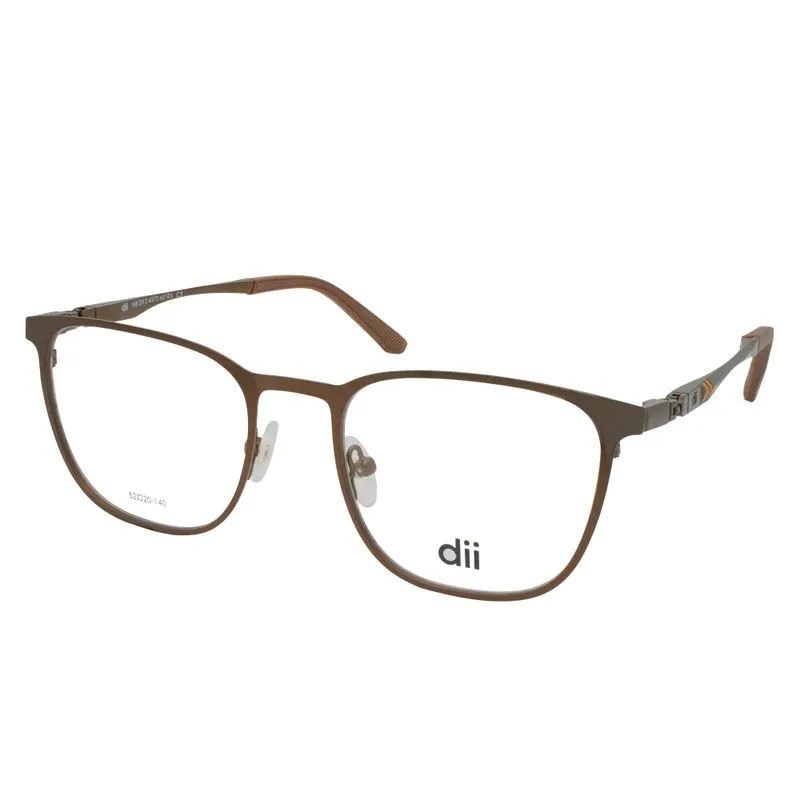 Armação para Óculos de Grau Masculino Dii Collection 2 4370 Marrom