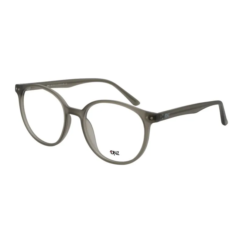 Armação para Óculos de Grau Masculino DNZ 2 4228 Cinza Cristal Fosco Armação para Óculos de Grau Masculino DNZ 2 4228 Cin