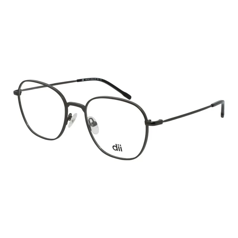 Armação para Óculos de Grau Masculino Dii Collection 4066 Gun Metal