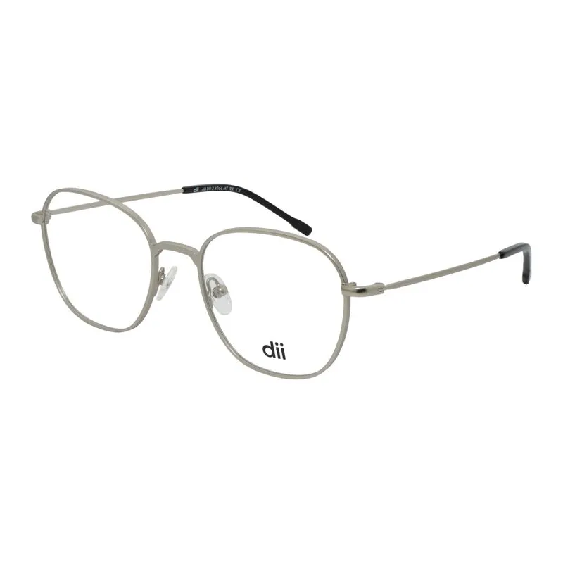 Armação para Óculos de Grau Masculino Dii Collection 4066 Prata
