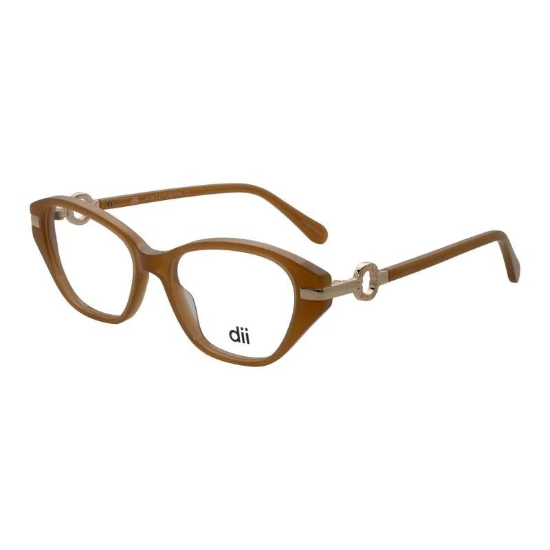 Armação para Óculos de Grau Feminino Dii Collection 4176 Caramelo