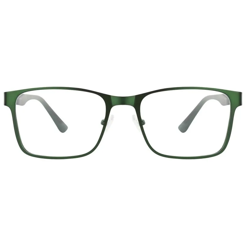 Armação para Óculos de Grau Masculino Hit 4269 Verde com Preto