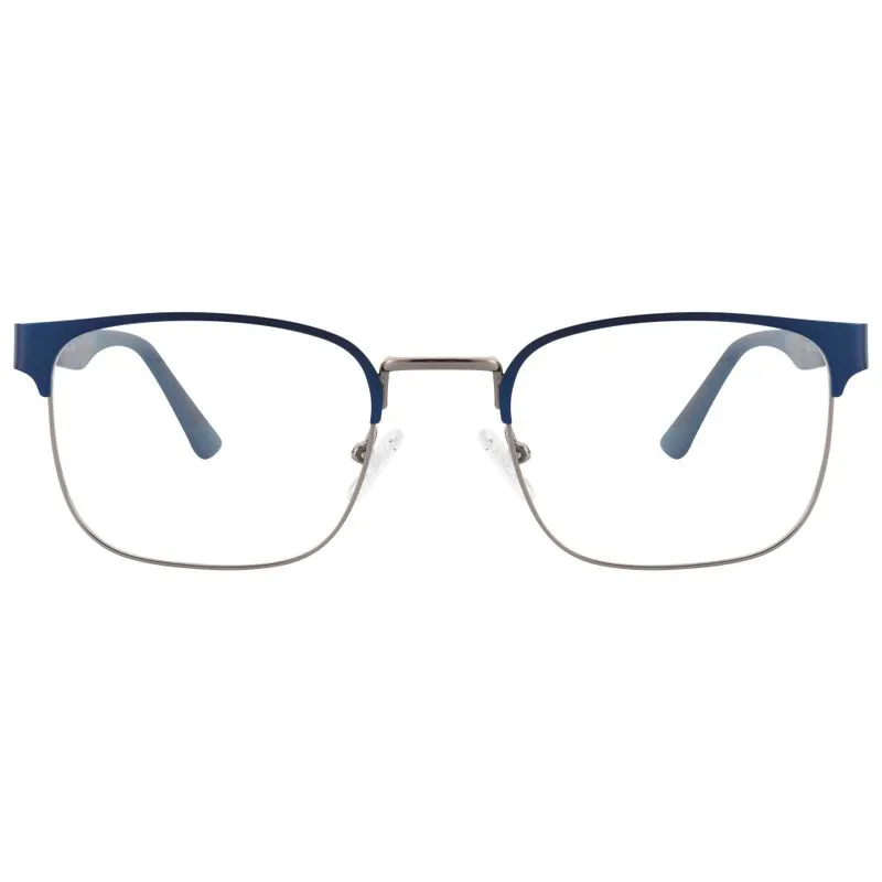 Armação para Óculos de Grau Masculino Hit 4270 Azul Fosco Armação para Óculos de Grau Masculino Hit 4270 A