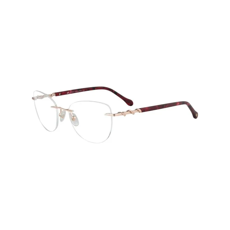 Armação para Óculos de Grau Feminino Dii Collection RDII14323C3 Rose Gold