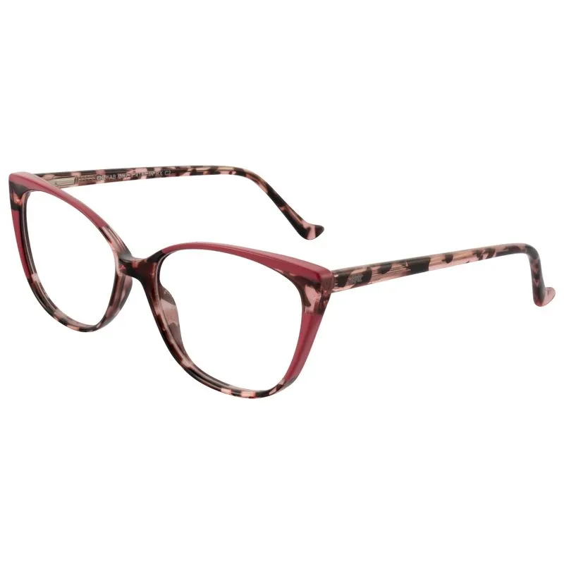 Armação para Óculos de Grau Feminino DNZ RDNZ14187C2 Demi Rosa