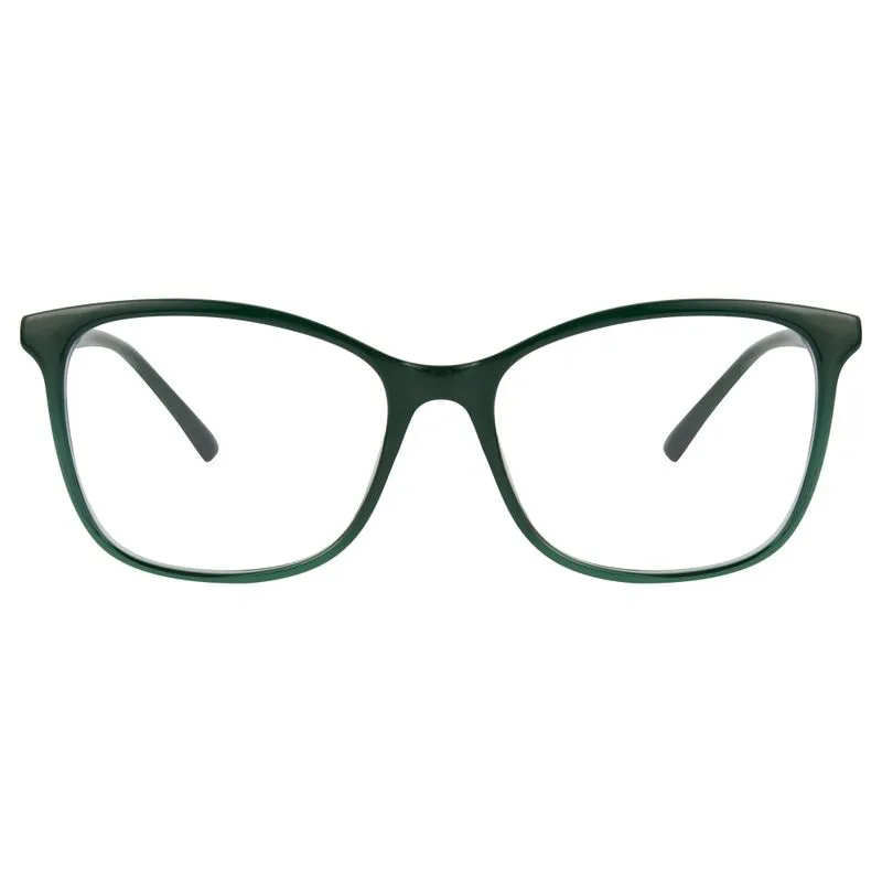 Armação para Óculos de Grau Feminino DNZ RDNZ14190C2 Verde Degradê