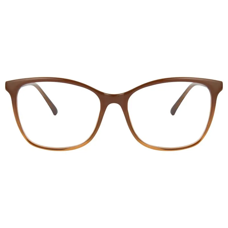 Armação para Óculos de Grau Feminino DNZ RDNZ14190C3 Caramelo Degradê