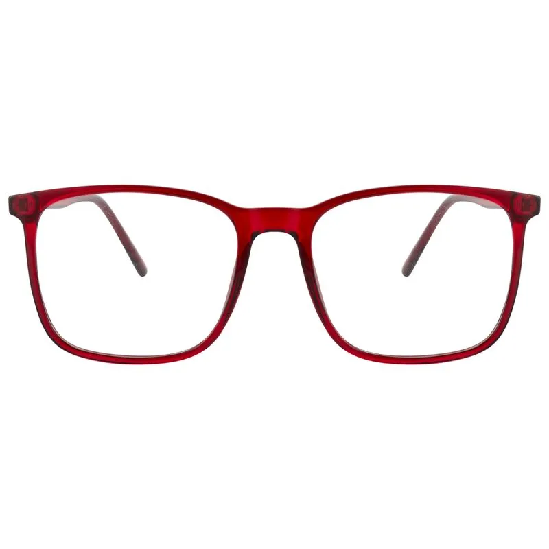 Armação para Óculos de Grau Unissex DNZ RDNZ34191C3 Vermelho Cristal