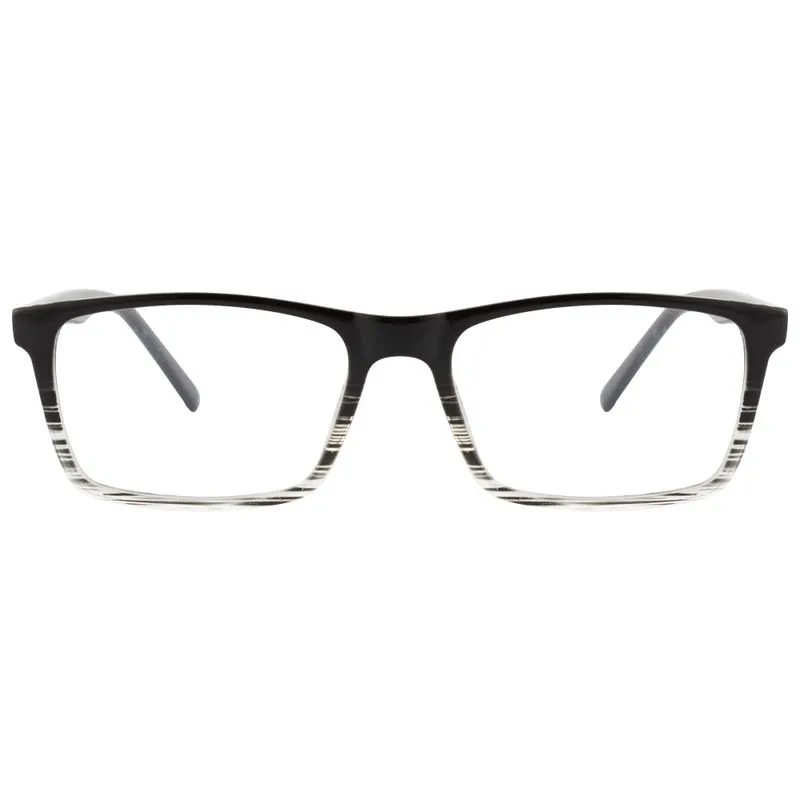 Armação para Óculos de Grau Masculino DNZ RDNZ24195C3 Preto Degradê
