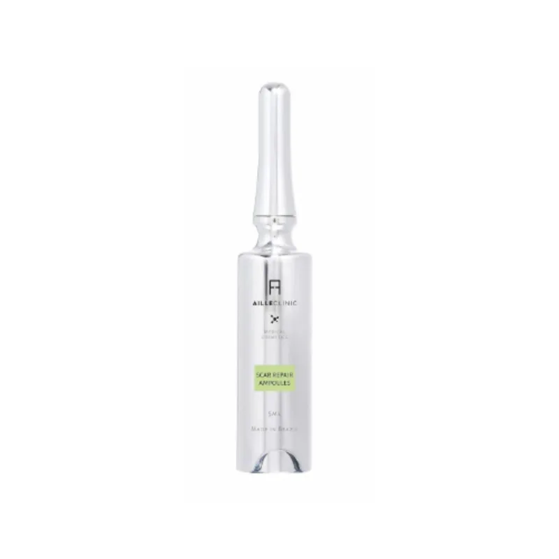 Ampola Facial Scar Repair Aille Clinic 6 Unid De 5ml Cada