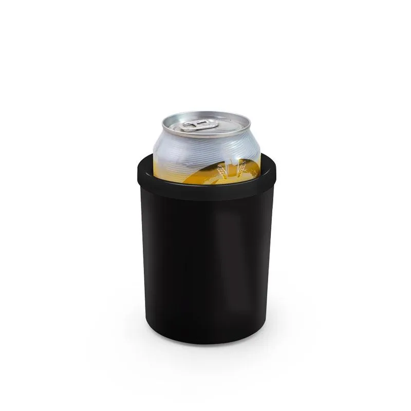 Porta Lata 350ml Térmico Para Adesivar - Preto