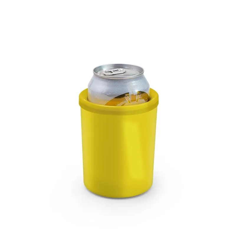 Porta Lata 350ml Térmico Para Adesivar - Amarelo