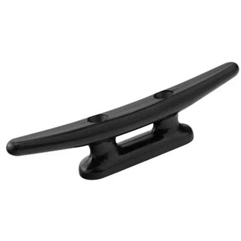 Cunho Plano Em Nylon Preto Reto 140mm