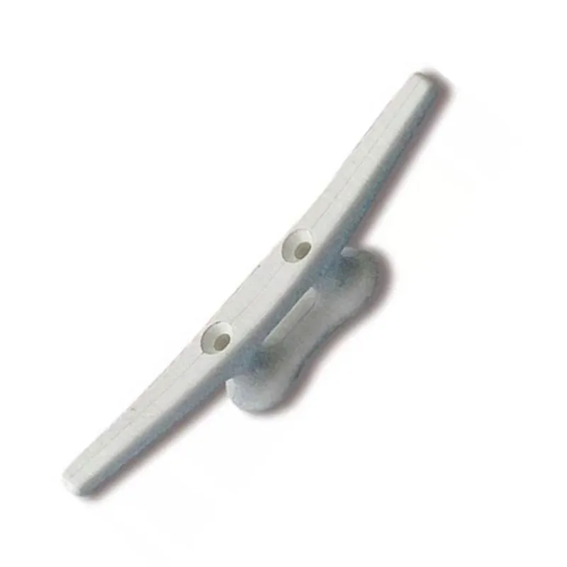 Cunho Plano Reto Em Nylon Branco 110mm