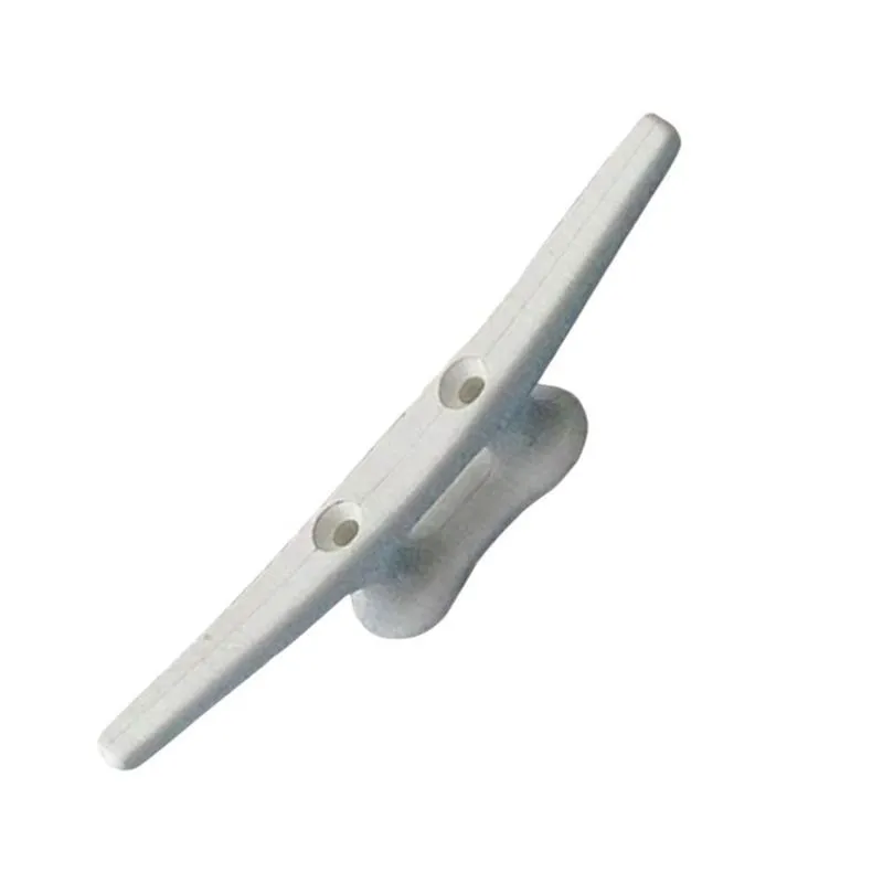 Cunho Plano Reto Em Nylon Branco 80mm