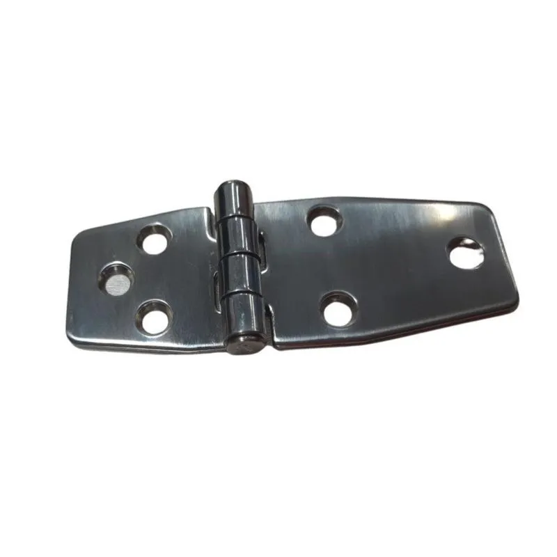 Dobradiça Em Aço Inox Com 6 Furos 97 X 37 X 2mm
