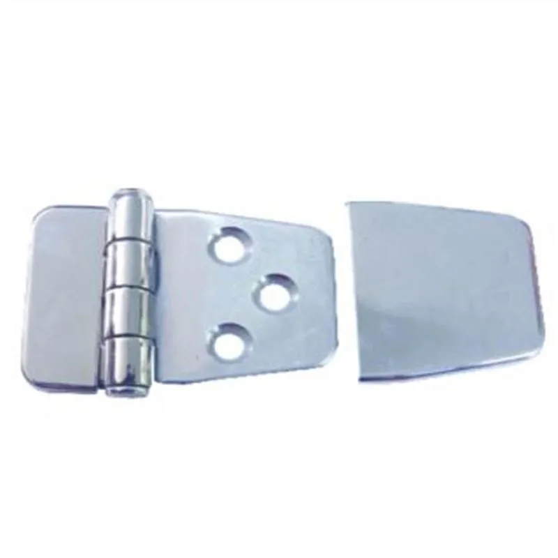 Dobradiça Inox Com Acabamento Em Capa 5 Furos 56 X 37 X 2mm