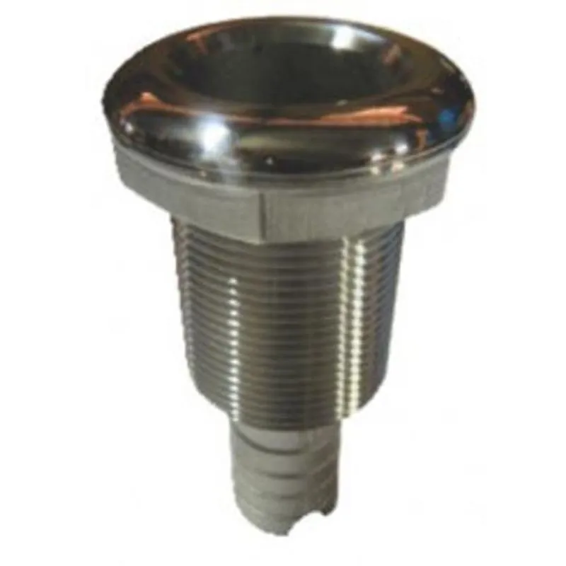 Entrada Ou Saída De Água Inox Com Rosca E Porca 2