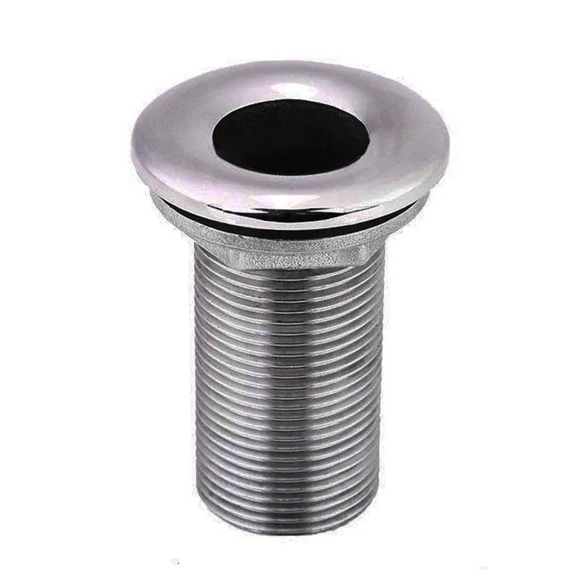 Entrada Ou Saída De Água Inox Com Rosca E Porca 3/4