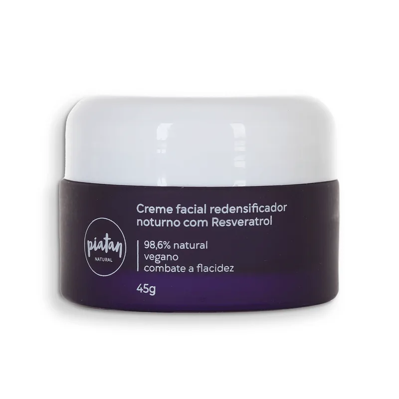 Creme Noturno Resveratrol 45ml Piatan