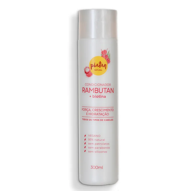 Condicionador de Rambutan com Biotina 300ml Piatan