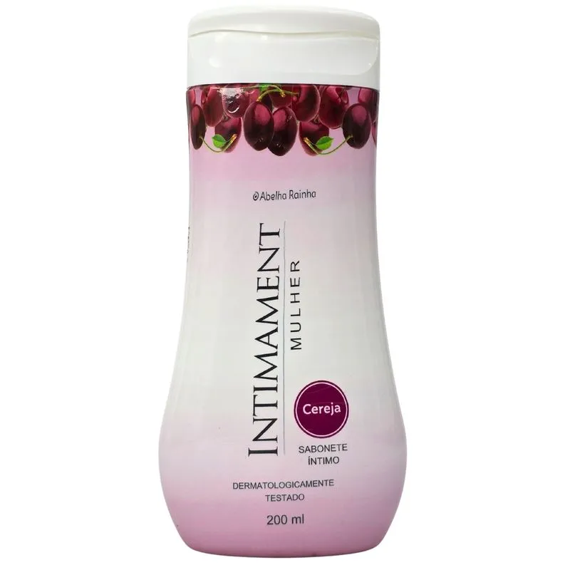 Sabonete Íntimo Cereja Intimament Mulher Abelha Rainha 200ml