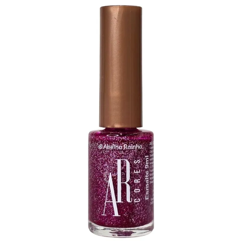 Esmalte Glitter Poder Absoluto Ar Cores Abelha Rainha 9Ml