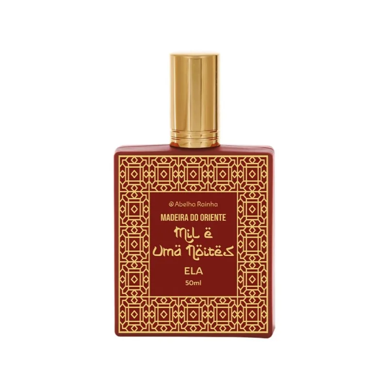 Deo Parfum Madeira do Oriente Mil e Uma Noites Ela Abelha Rainha 50ml REF 5492