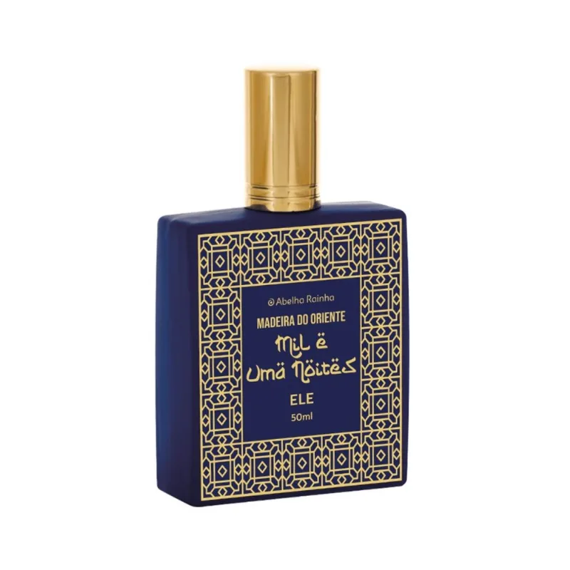 Deo Parfum Madeira do Oriente Mil e Uma Noites Ele Abelha Rainha 50ml REF 5493 - Abelha Rainha