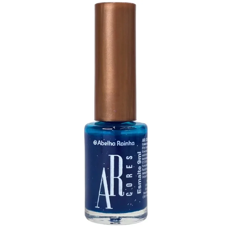 Esmalte Efeito Translúcido Céu Azul Ar Cores Abelha Rainha 9ml