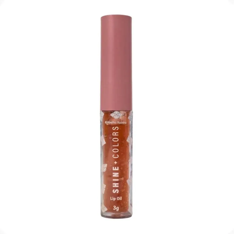Lip Oil Brilho Labial Chocolatudo Shine Colors Abelha Rainha 3g REF 5503