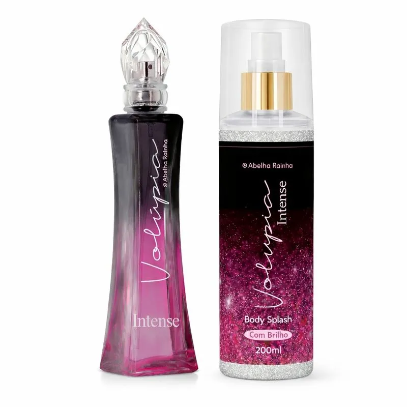 Kit Volúpia Intense com colônia + Body Splash brilho (6080)
