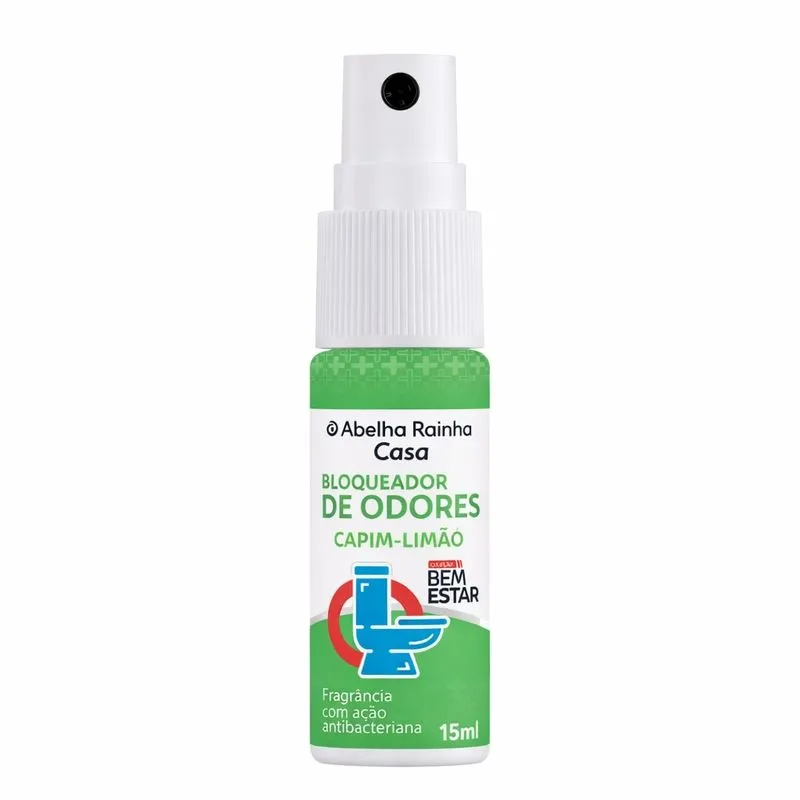 Pocket Bloqueador de Odores Capim Limão15ml Bem Estar (3777)